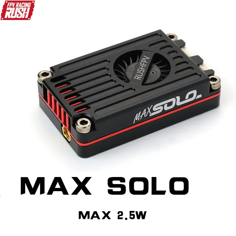 Rushfpv Rush Max Solo 5.8G 2.5W Vtx - RUSHFPV MAX SOLO 2,5 W, nadajnik