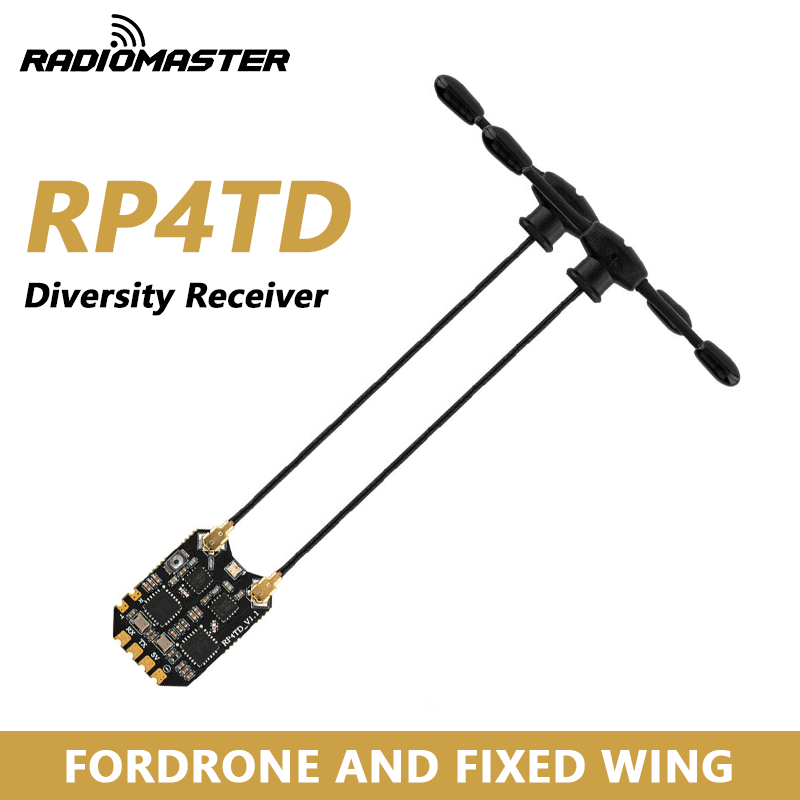 Foxeer Reaper Extreme 2.5W Vtx - RadioMaster RP4TD ExpressLRS 2.4GHz Odbiornik Diversity