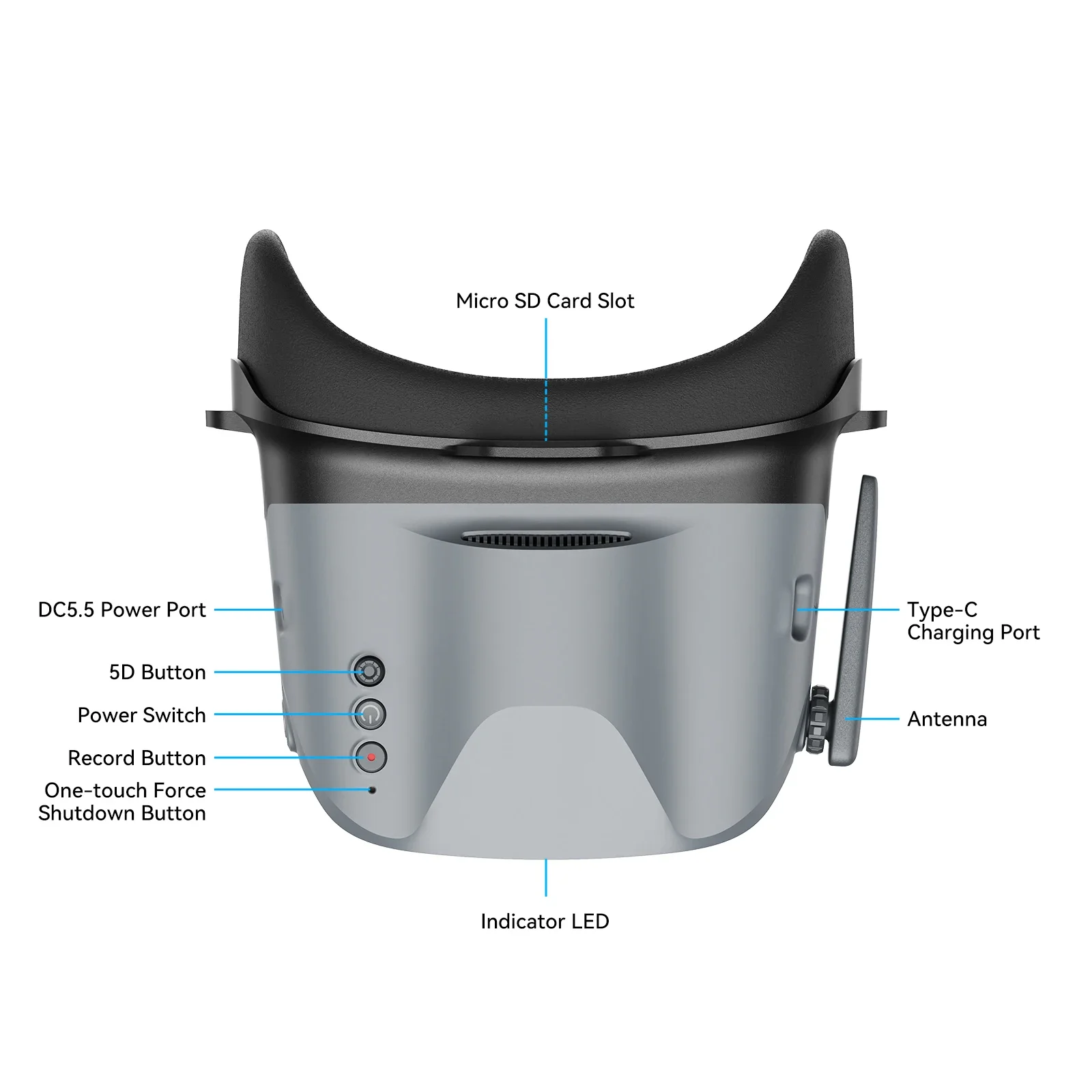 Nowe gogle FPV BETAFPV VR04 w  – Skyzone Sky04O Pro Fpv Goggles recenzja i cena